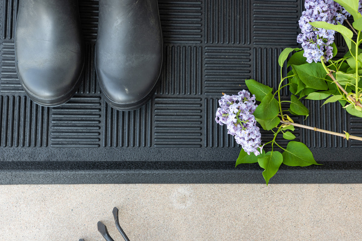 Gösta Rektangulära Mattor 75 x 45 Svart