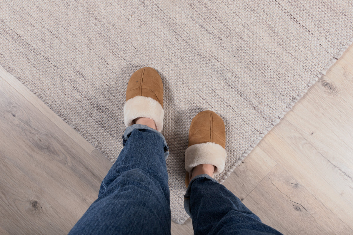 Devi Rektangulära Mattor 300 x 200 Beige