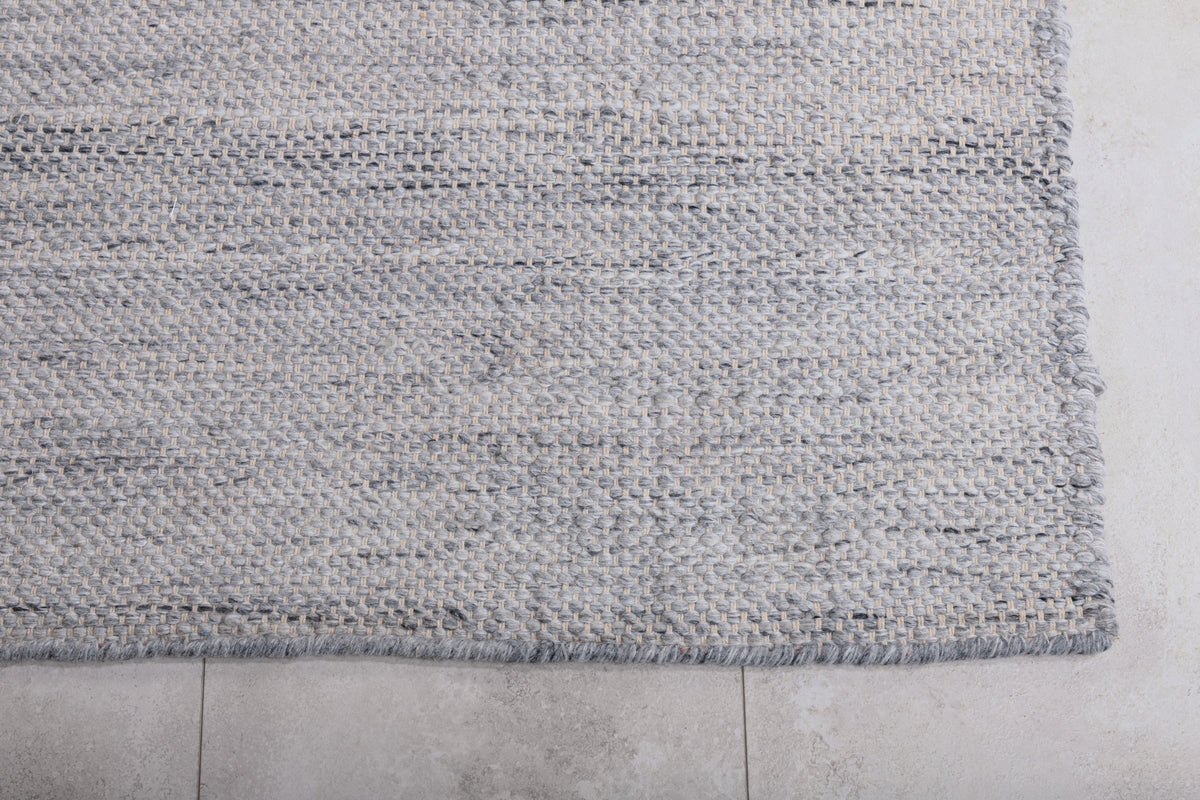 Devi Rektangulära Mattor 302 x 201 Silver
