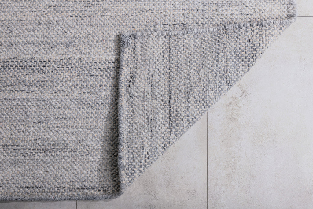 Devi Rektangulära Mattor 302 x 201 Silver