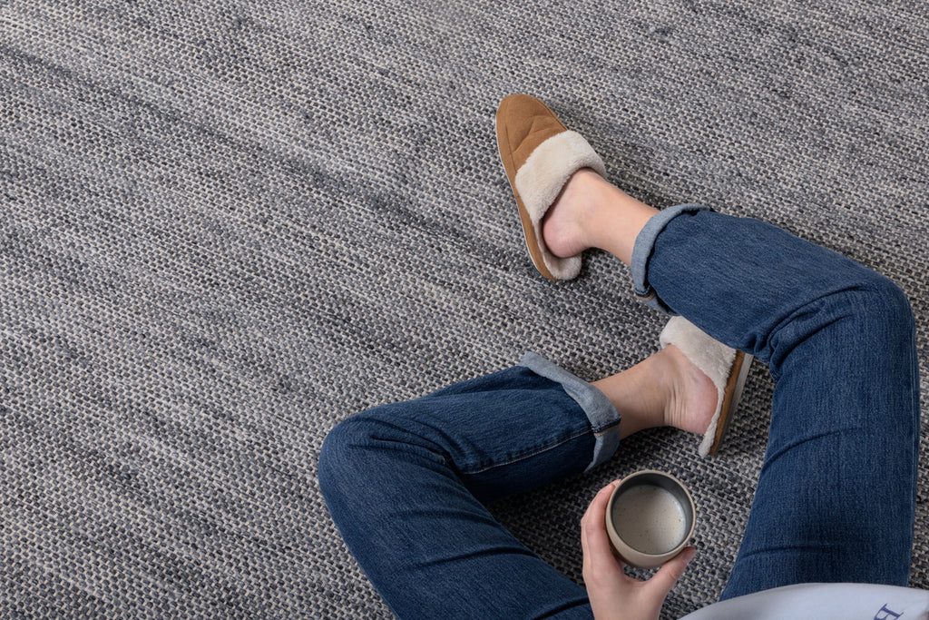 Devi Rektangulära Mattor 300 x 200 Grå