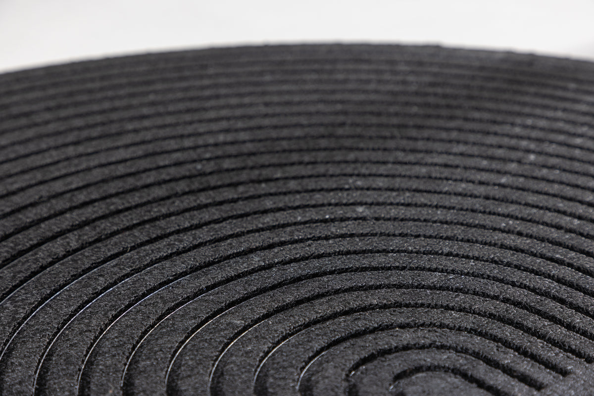 Teodor Rektangulära Mattor 90 x 60 Svart