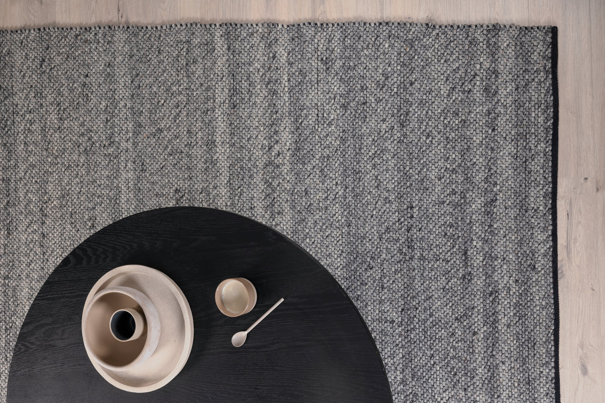 Ganga Rektangulära Mattor 350 x 250 Silver