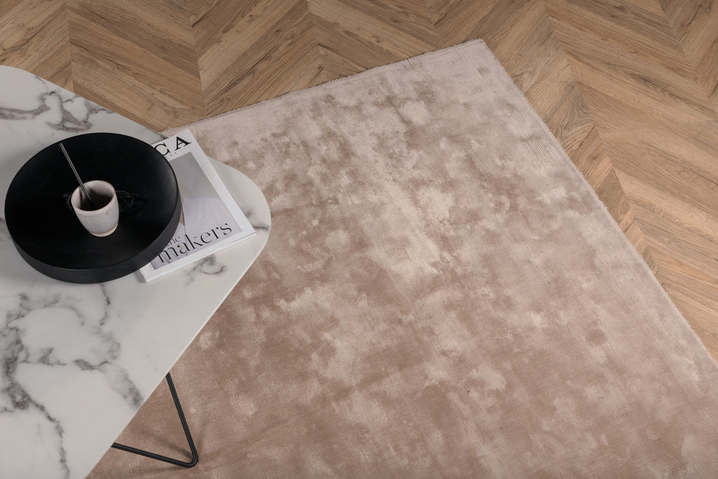 Indra Rektangulära Mattor 240 x 170 Beige