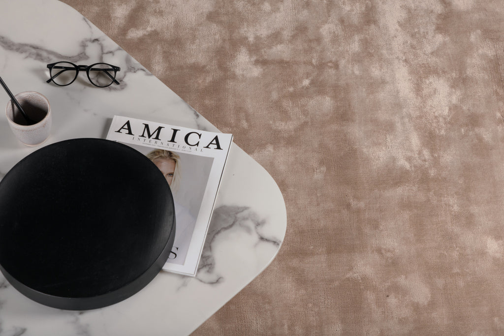 Indra Rektangulära Mattor 240 x 170 Beige