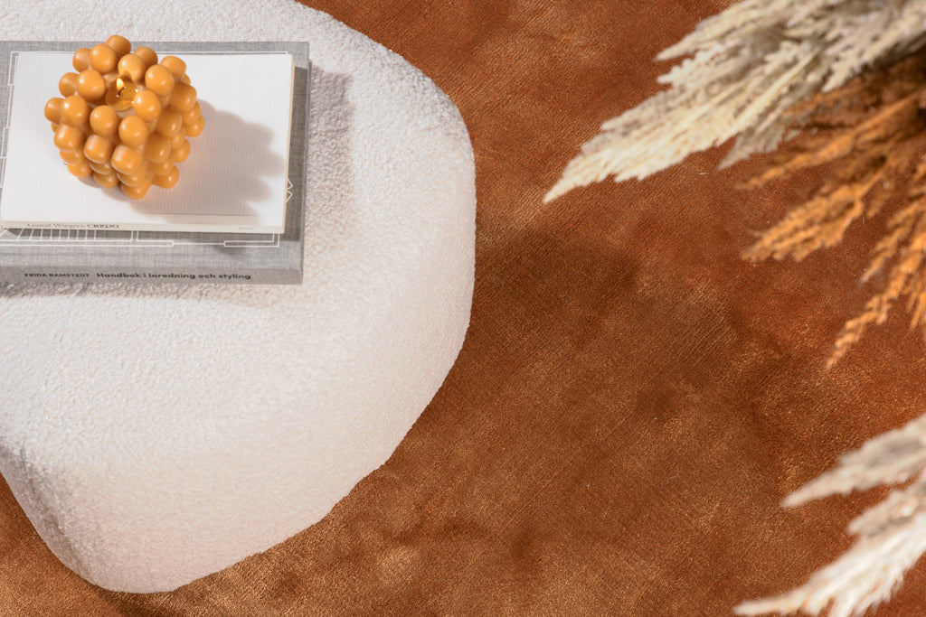 Indra Rektangulära Mattor 300 x 200 Gul