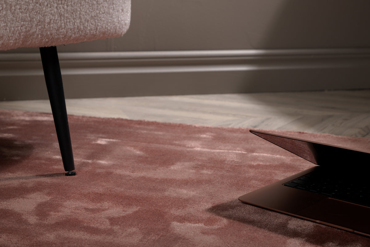 Indra Rektangulära Mattor 300 x 200 Rosa