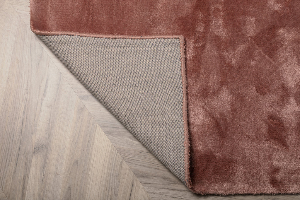 Indra Rektangulära Mattor 350 x 250 Rosa