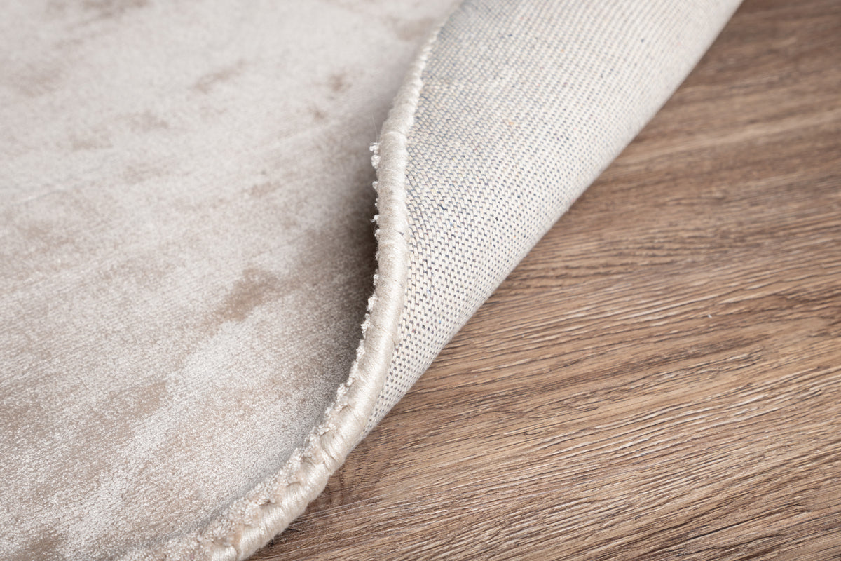 Indra Runda Mattor ⌀200 Beige