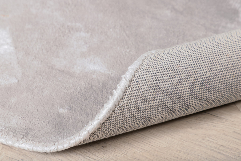 Indra Runda Mattor ⌀200 Grå