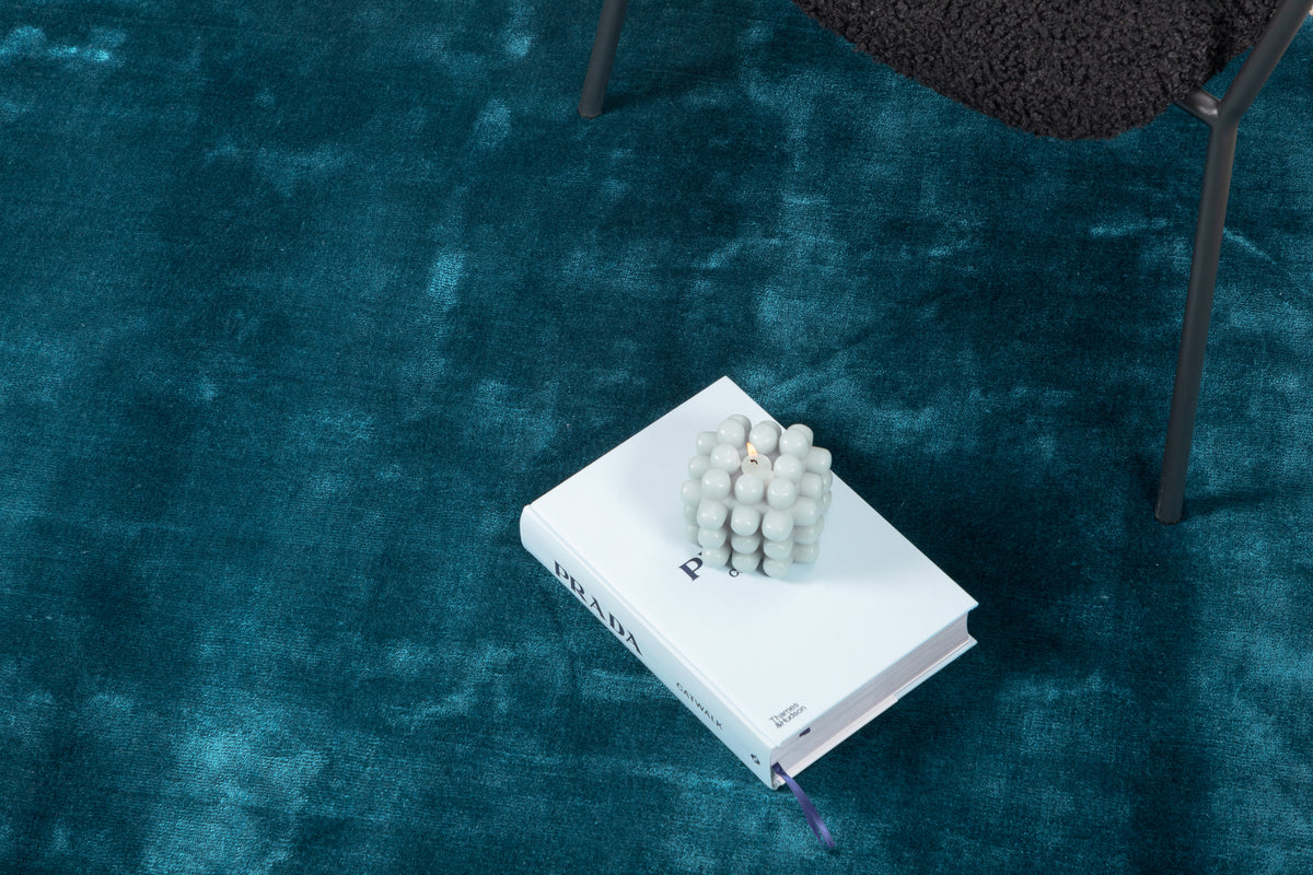 Indra Runda Mattor ⌀200 Turkos