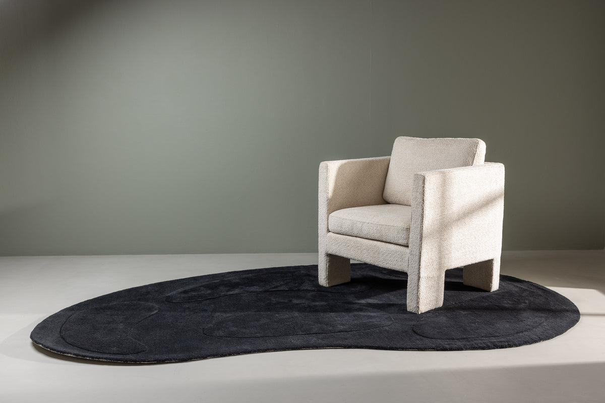 Enard Ovala Mattor 290 x 175 Svart