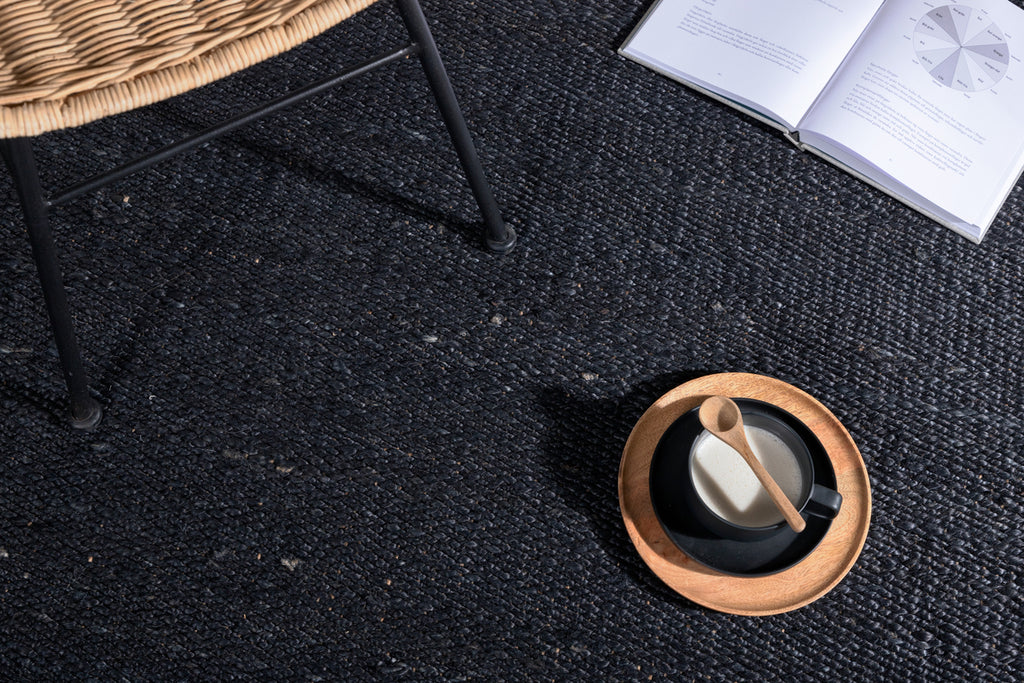 Kali Rektangulära Mattor 300 x 200 Svart