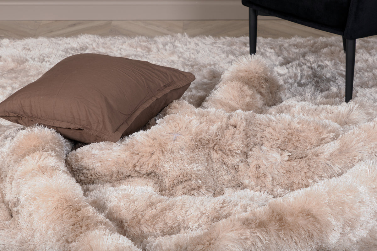 Shiva Rektangulära Mattor 240 x 170 Beige