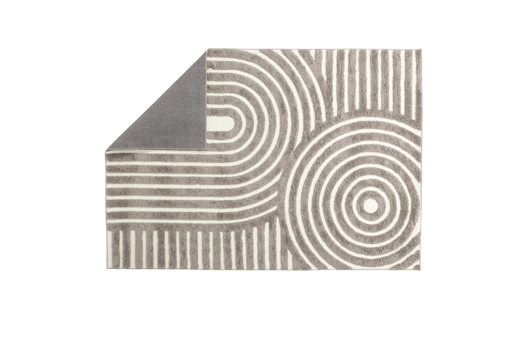 Nikita Rektangulära Mattor 230 x 160 Grå