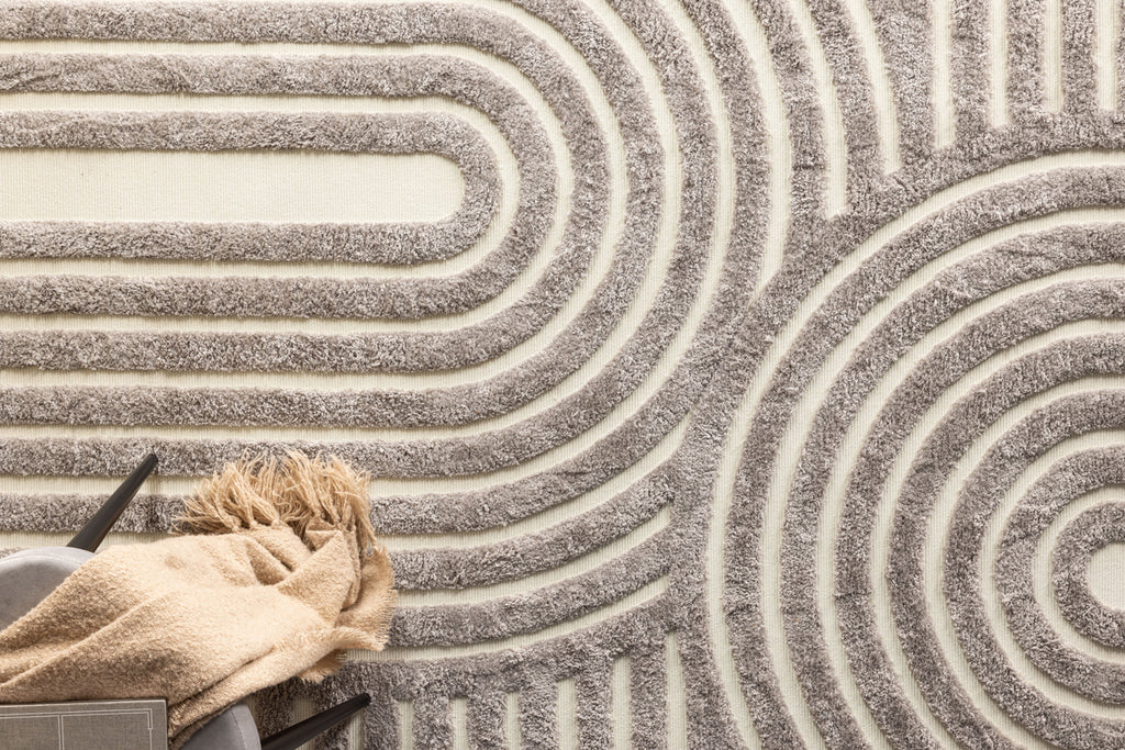 Nikita Rektangulära Mattor 230 x 160 Grå