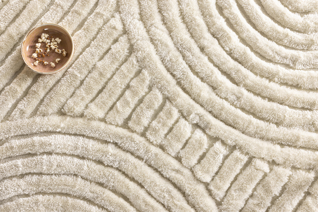 Niklas Runda Mattor ⌀200 Vit