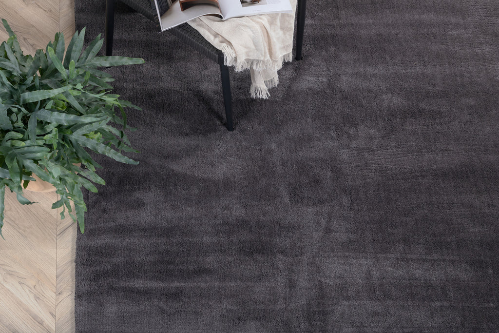 Undra Rektangulära Mattor 240 x 170 Mörkgrå