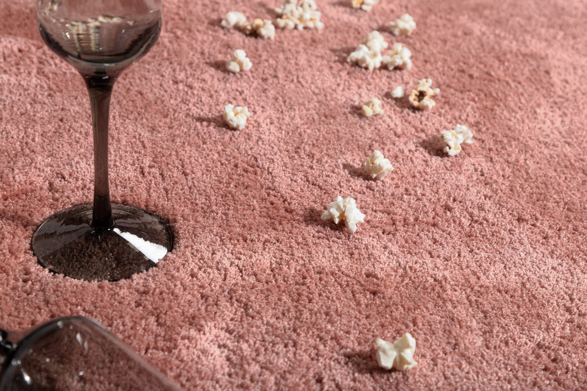 Undra Rektangulära Mattor 300 x 200 Rosa