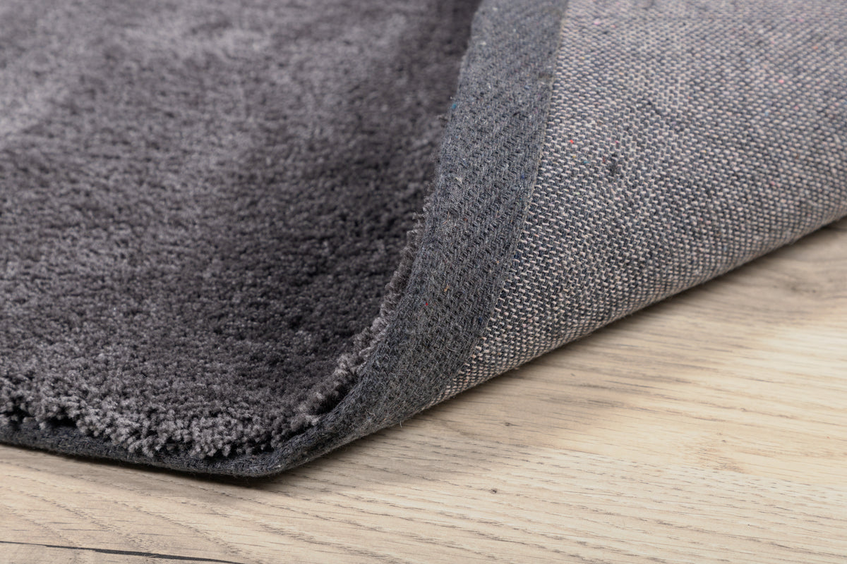 Undra Rektangulära Mattor 350 x 250 Mörkgrå