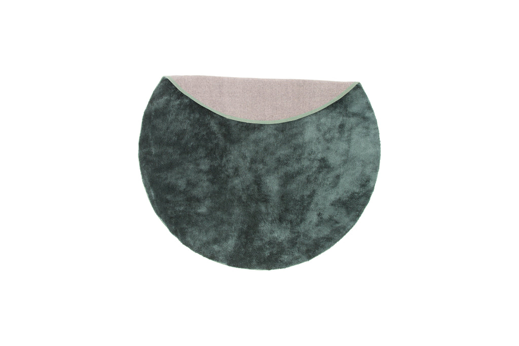 Undra Runda Mattor ⌀200 Grön