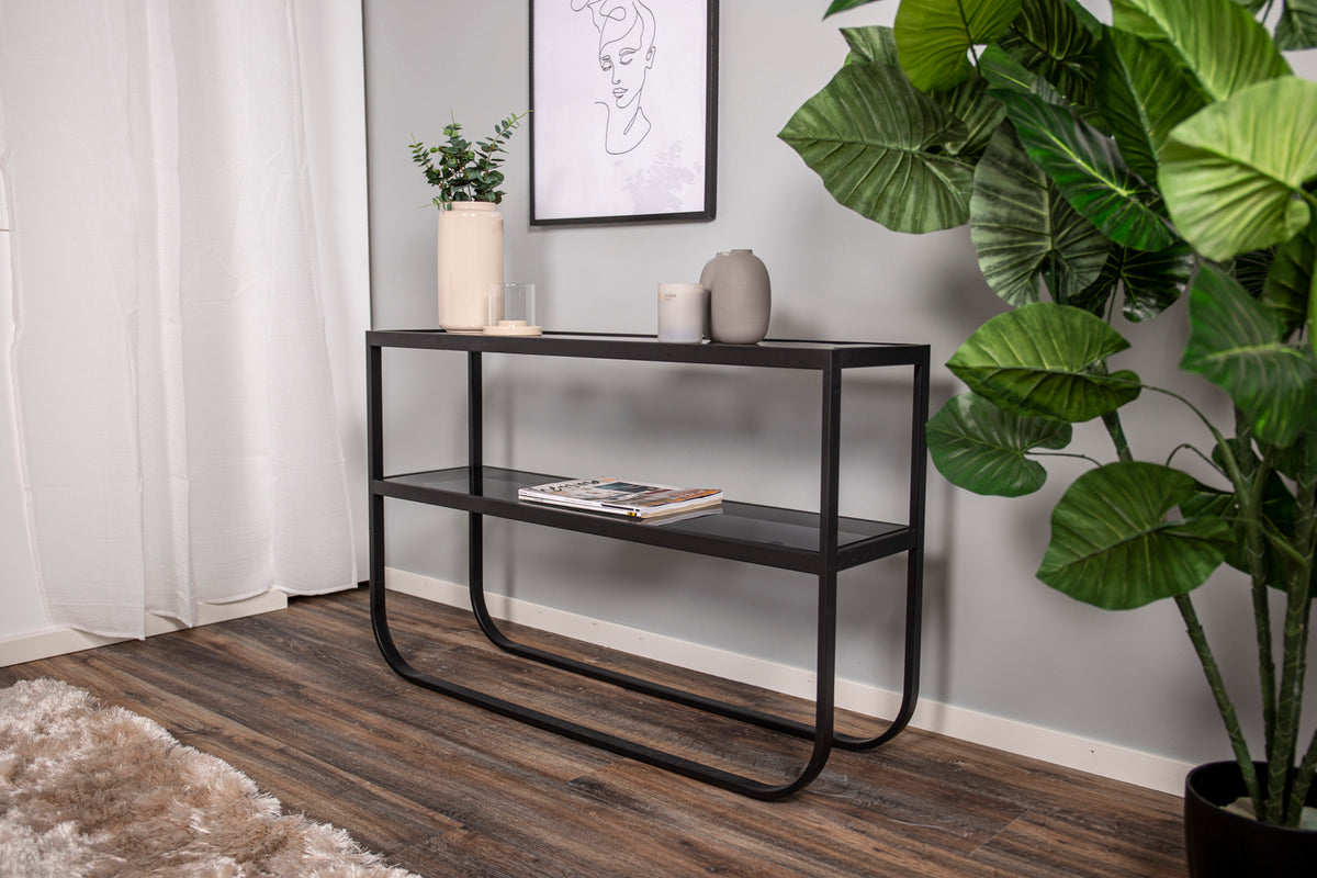 Rocker Sidobord 110 x 30 Svart