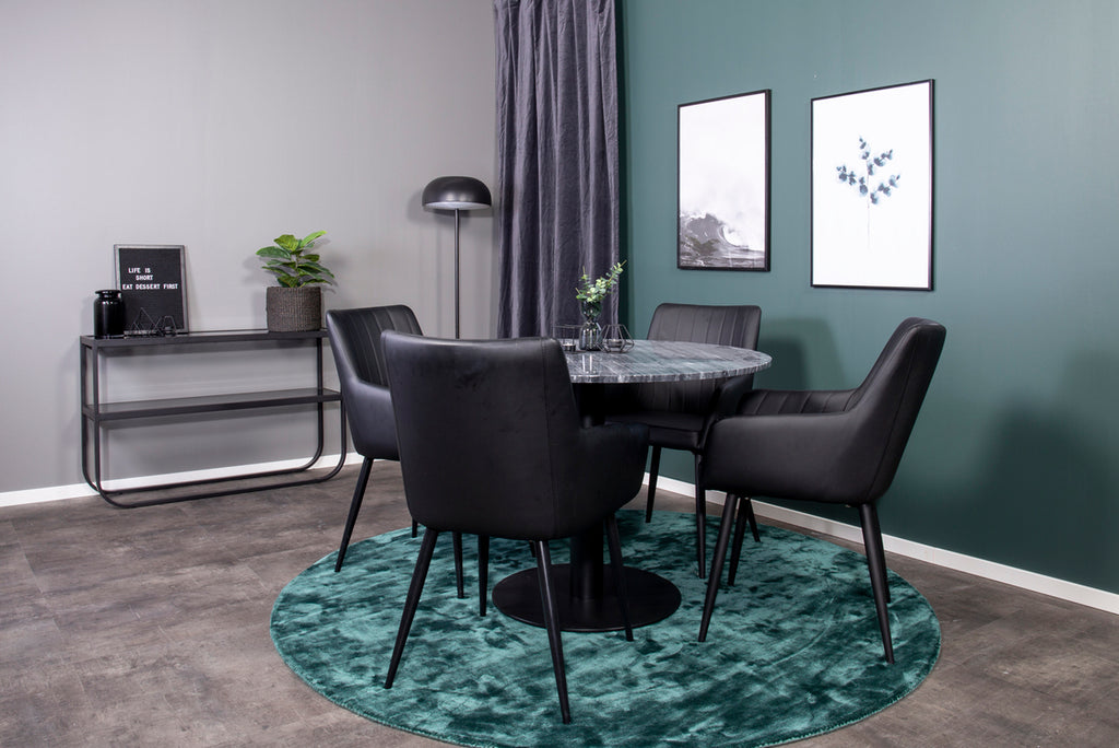 Rocker Sidobord 110 x 30 Svart