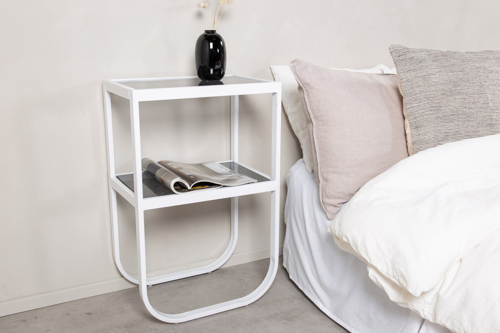 Rocker Sängbord 45 x 30 Vit