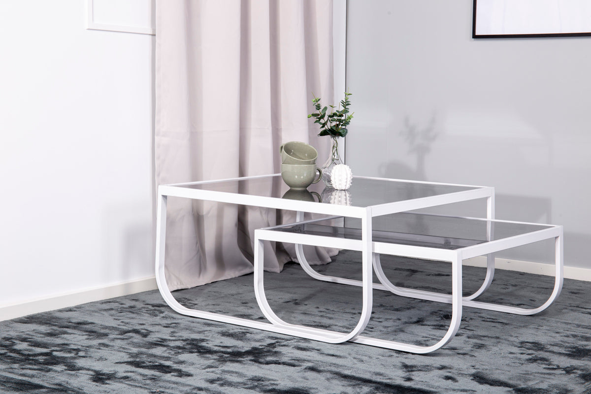 Rocker Soffbord 81 x 81 Vit