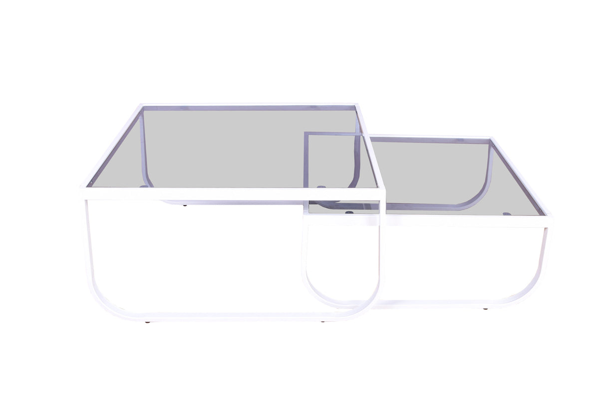 Rocker Soffbord 81 x 81 Vit