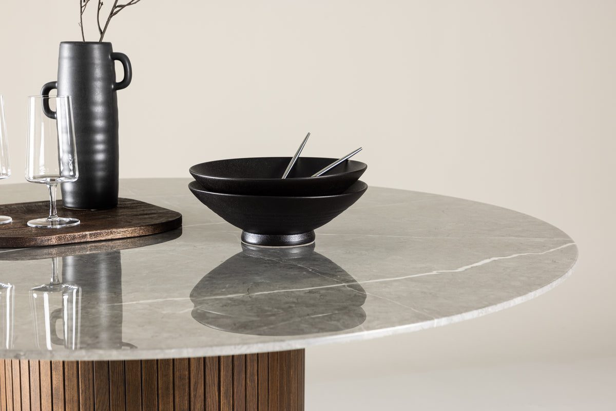 Austin Runda Matbord ⌀120 Mocka