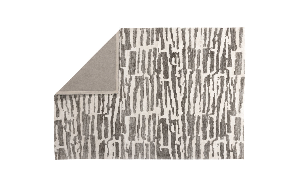 Milos Rektangulära Mattor 395 x 295 Grå