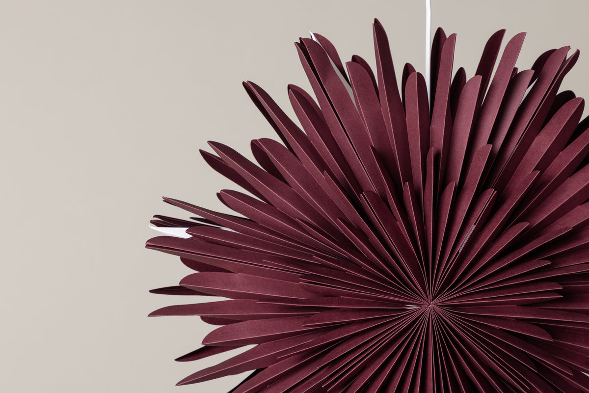 Sälen Taklampor ⌀60 Mörkröd