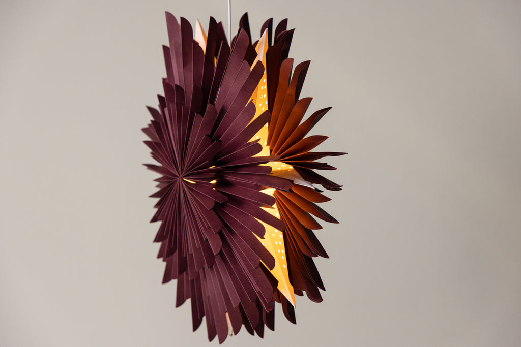 Sälen Taklampor ⌀60 Mörkröd