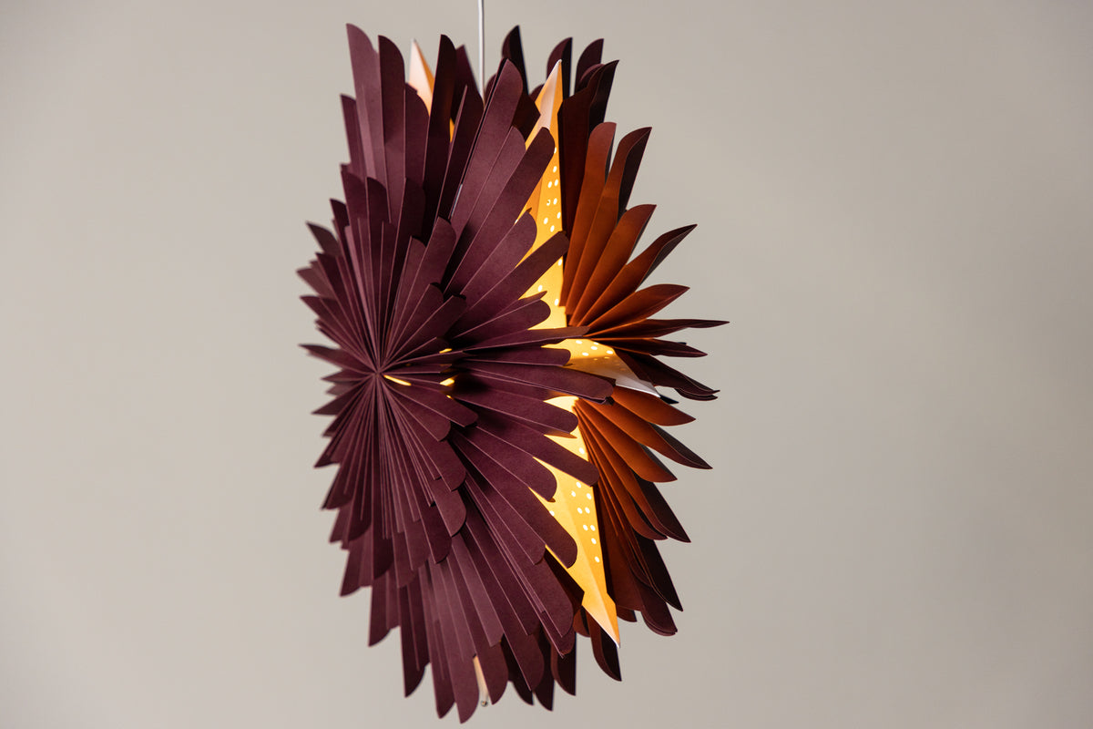 Sälen Taklampor ⌀60 Mörkröd