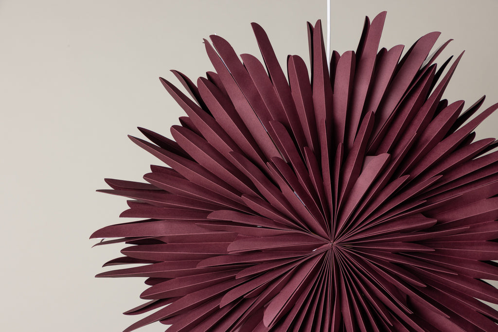 Sälen Taklampor ⌀80 Mörkröd