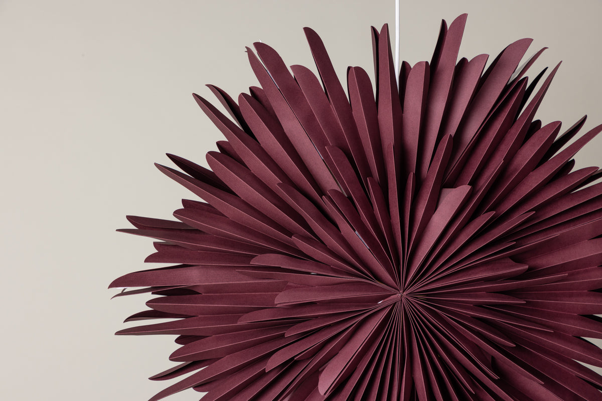 Sälen Taklampor ⌀80 Mörkröd