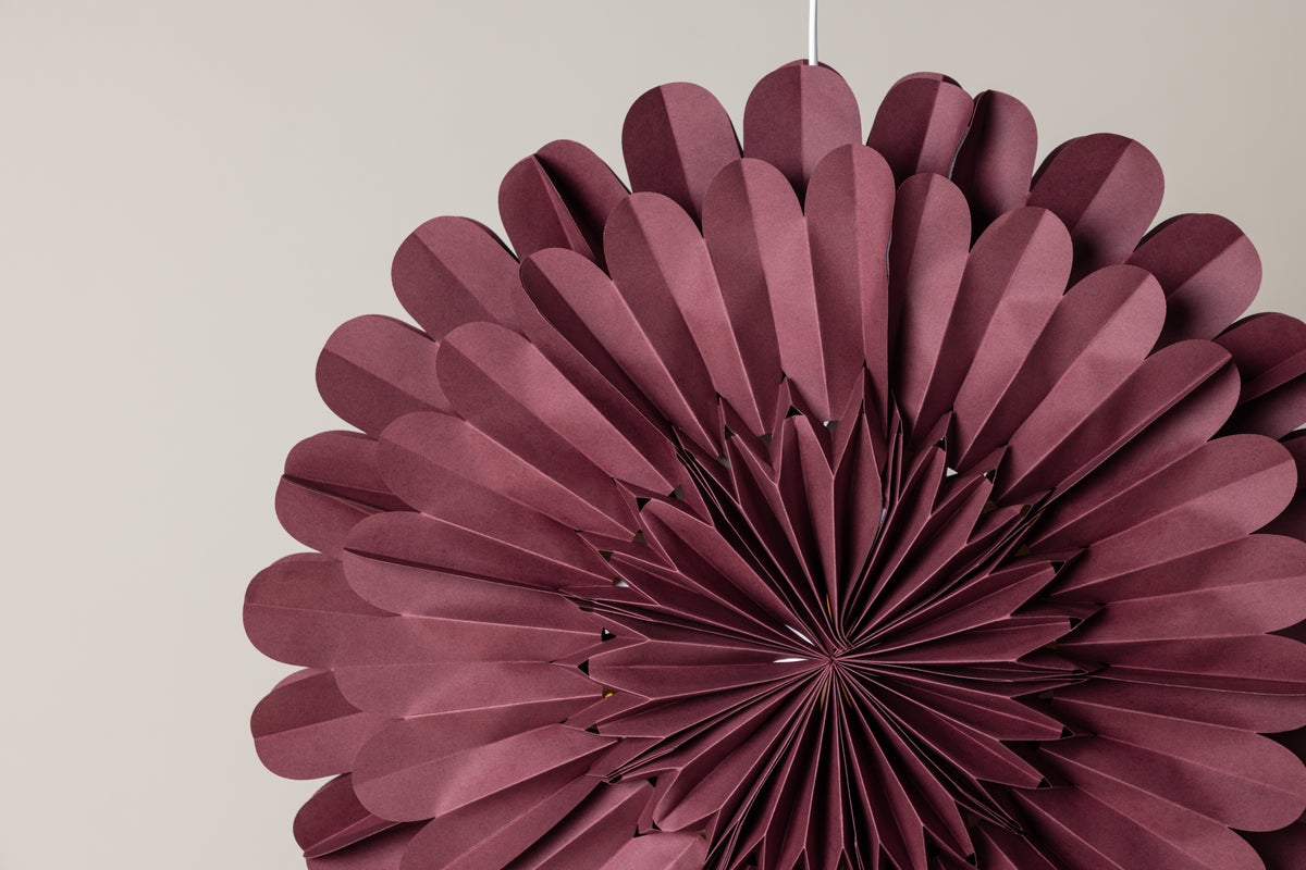 Järvsön Taklampor ⌀60 Mörkröd