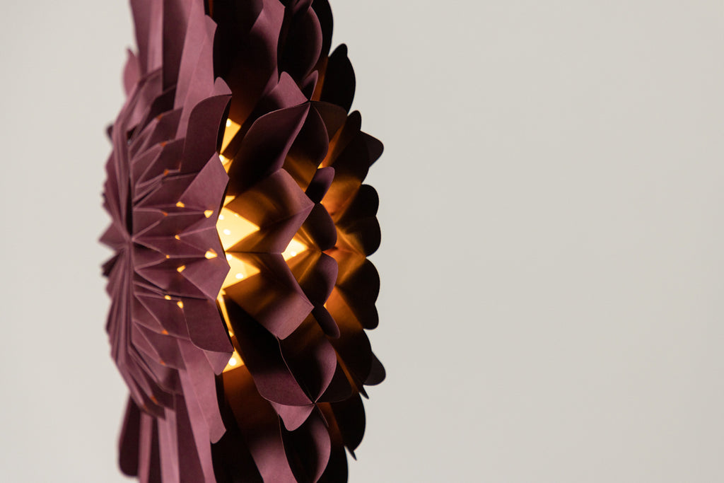 Järvsön Taklampor ⌀60 Mörkröd