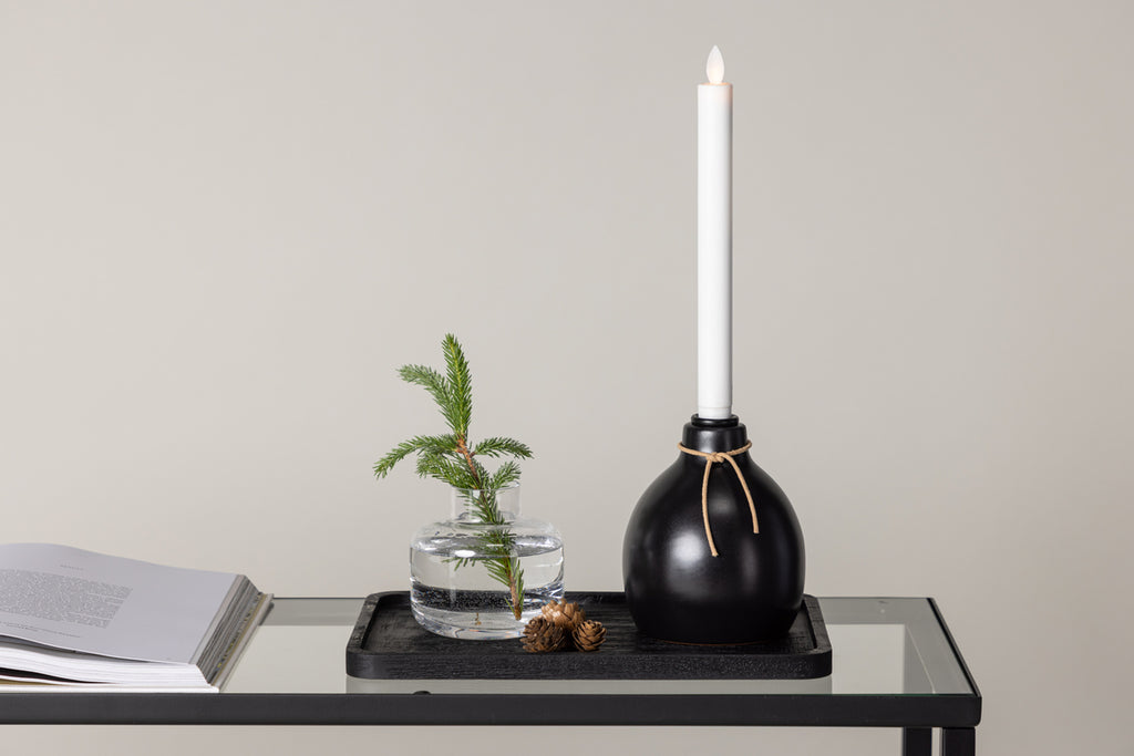 Ulricehamn Ljusstakar 12 x 32 Svart