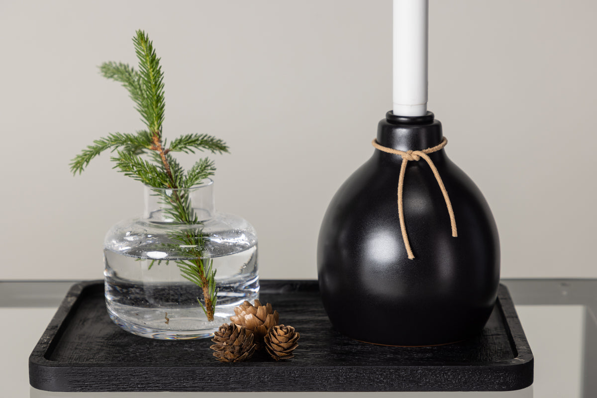 Ulricehamn Ljusstakar 12 x 32 Svart