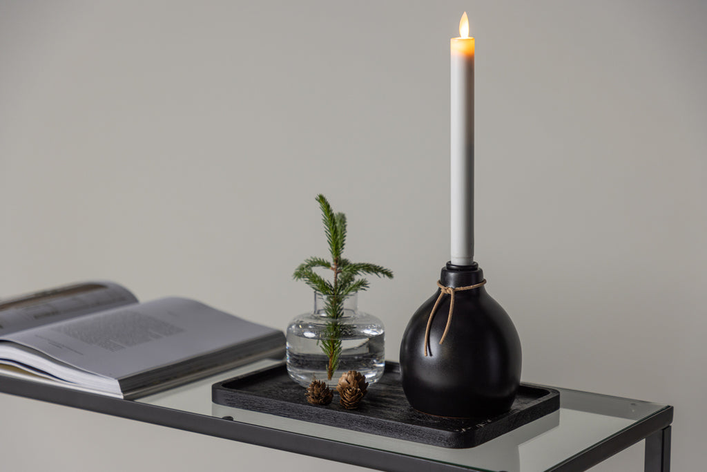 Ulricehamn Ljusstakar 12 x 32 Svart