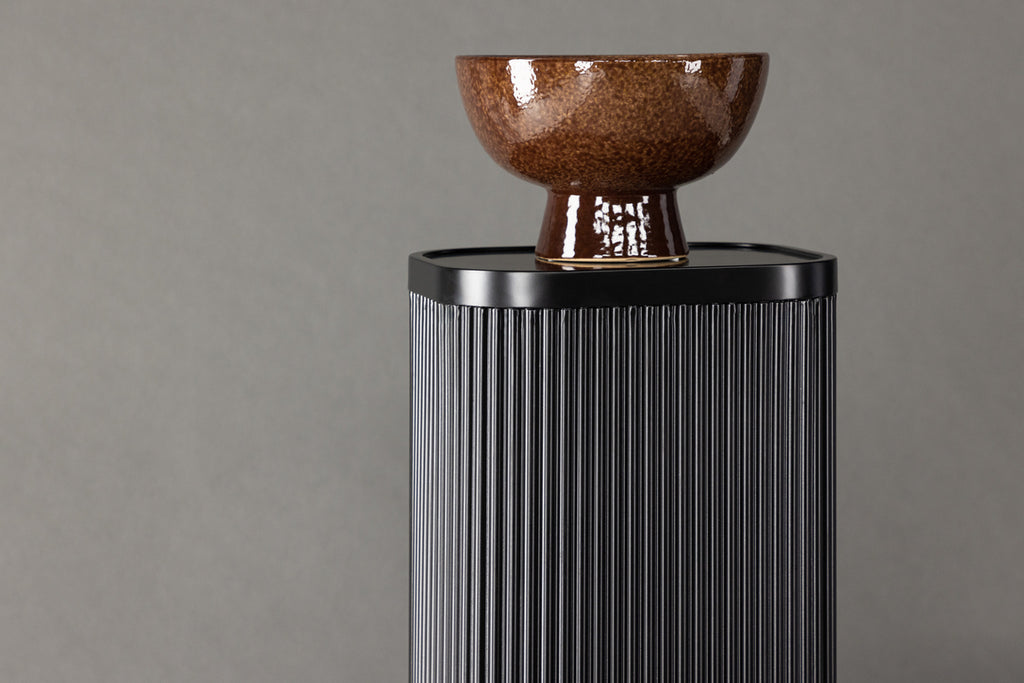 Lenox Sidobord 30 x 24 Svart