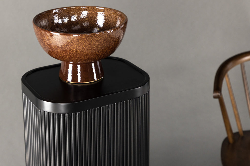 Lenox Sidobord 30 x 24 Svart