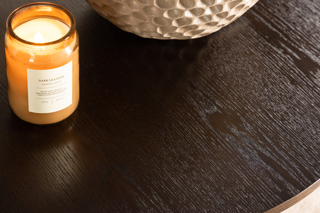 Bianca Soffbord ⌀80 Mocka