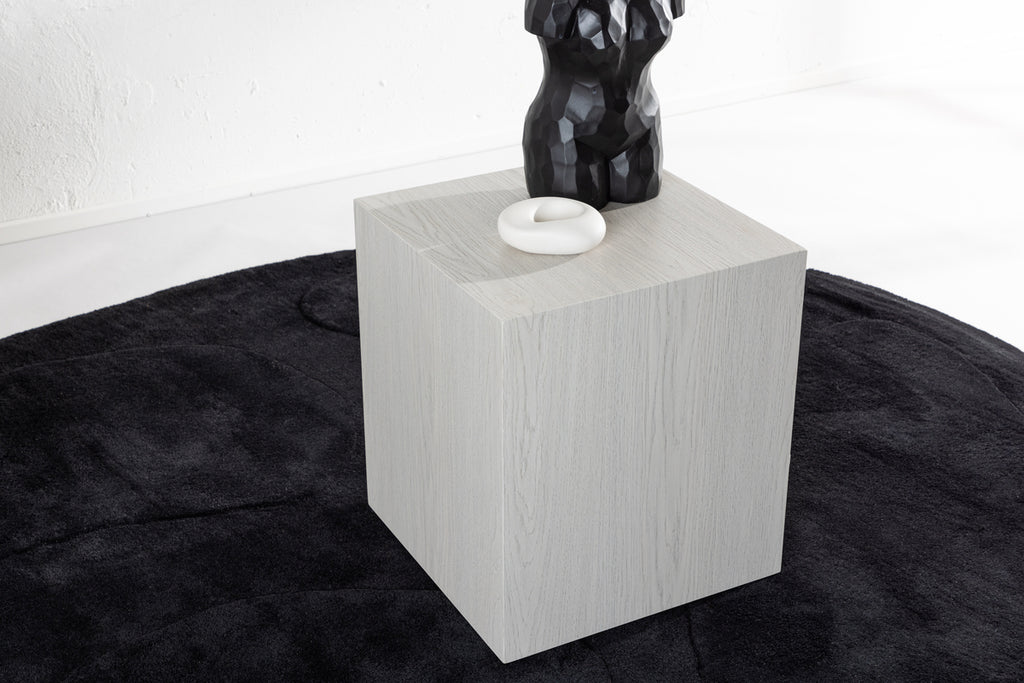 York Soffbord 40 x 40 Vitputsad