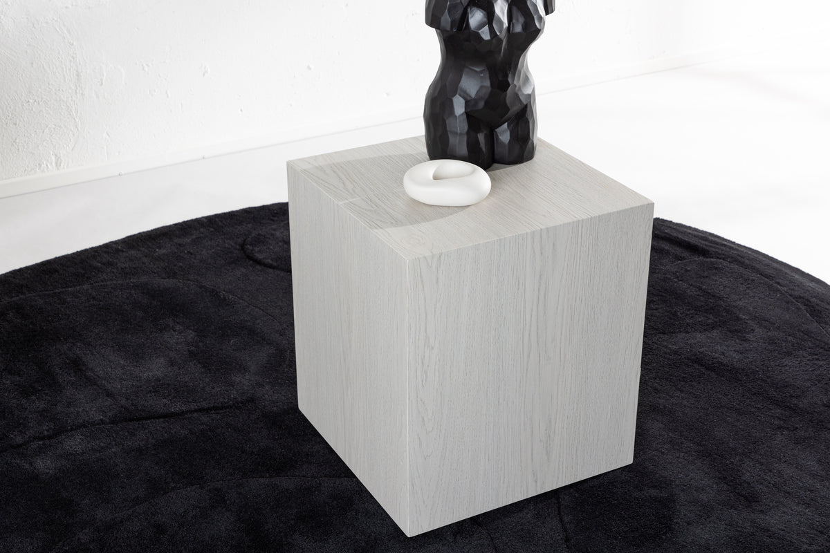 York Soffbord 40 x 40 Vitputsad