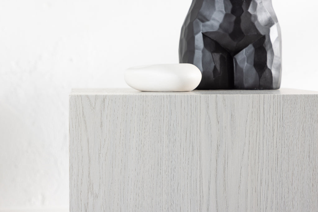 York Soffbord 40 x 40 Vitputsad