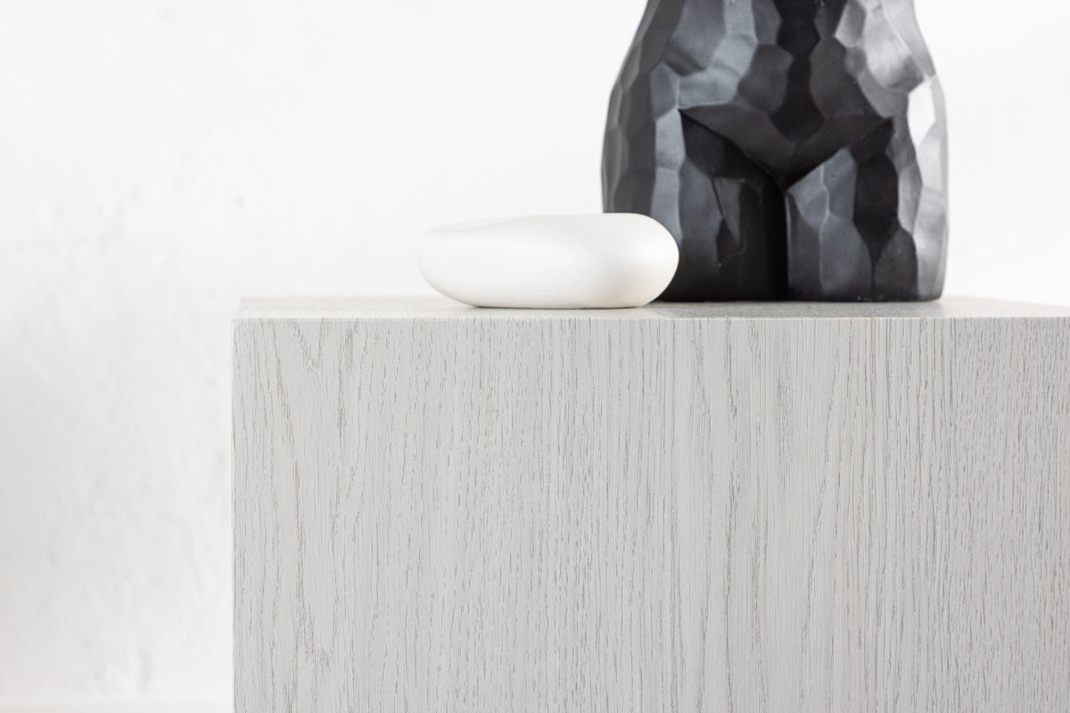 York Soffbord 40 x 40 Vitputsad