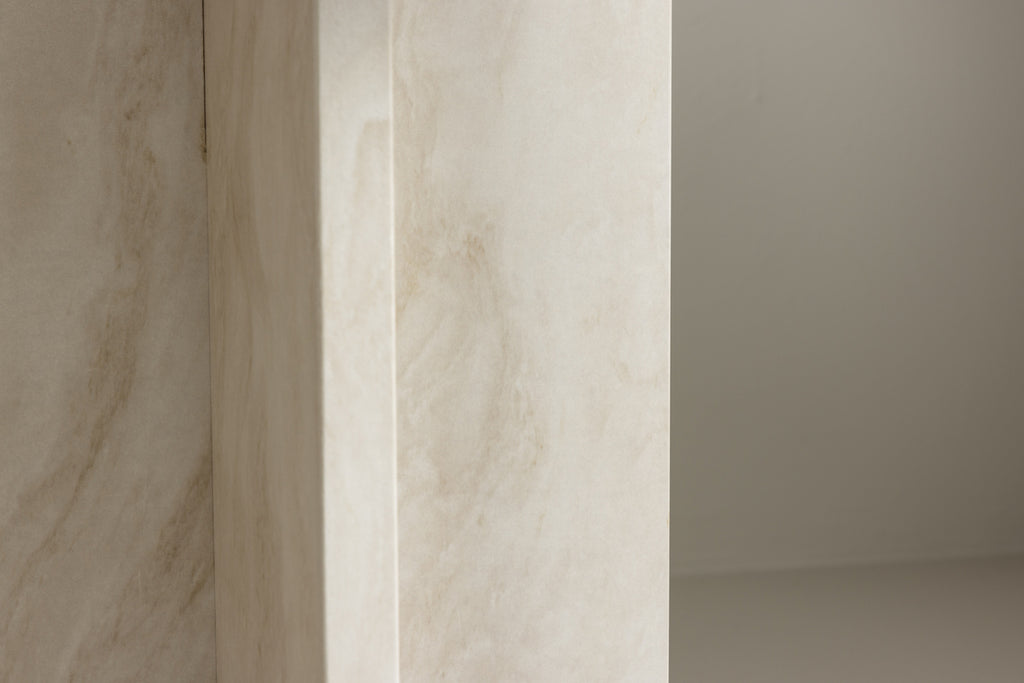 Ålesund Sidobord ⌀40 Beige